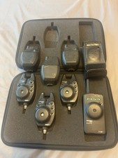 3 x Fox Micron RX Digital Bite Alarm  with Receiver . 