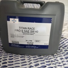 Fuchs Titan Race Pro S 5W-40 5W40 Ester Fully Synthetic Engine Oil 20 Litres 20L