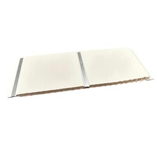 Gloss White With Chrome 8mm Ceiling Panels Cladding Bathroom Shower Wall Panels