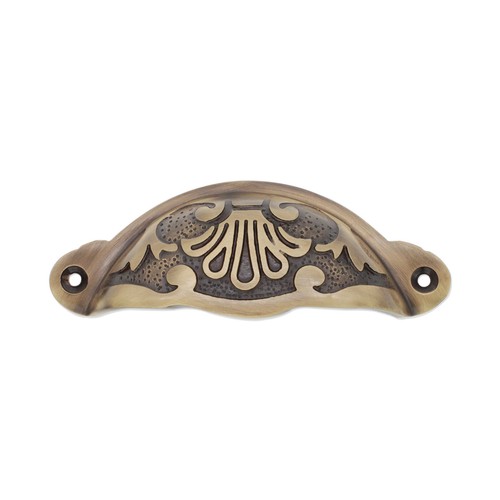 Floral cup shell - floral, solid