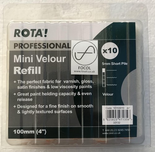 Rota mini velour refill - rota,