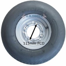 Trailer Wheel Rim & Tyre