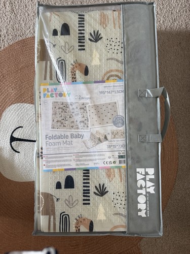 Baby foam play - mat, foldable