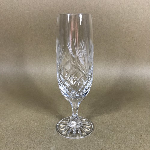 Vintage cut crystal champagne - cut,