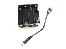 8aa Battery Power Pack Holder For LEPAI Audio Amplifier 12V dc CCTV Spy Cam+leds