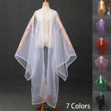Fairy Hanfu Clothing Chiffon Cloak Cardigan Wide Sleeved Coat Chinese Costume