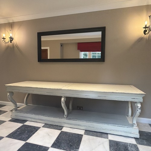 Large french drapers console - large,