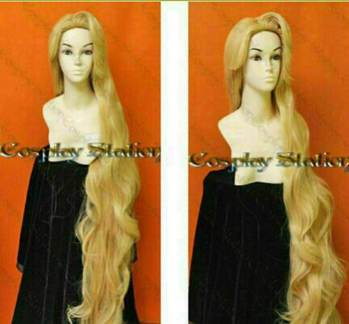 Rapunzel custom styled wig - rapunzel,