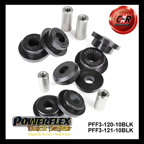 Powerflex black front subframe - black,