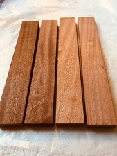 Mahogany Timber Hardwood Quarter Sawn Marine Grade Blanks Craft Hobby X4