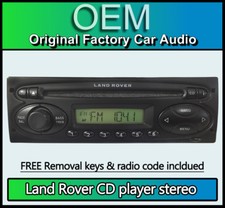 Land Rover Defender CD player