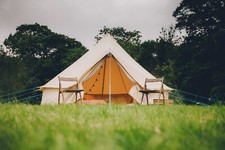 5m Bell Tent 285gsm 100% Natural Canvas