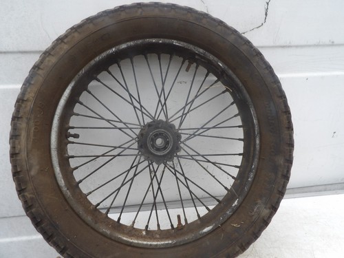 Bsa b25s rear wheel - bsa,