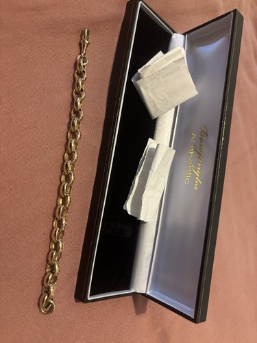 9ct gold 375 belcher - 9ct, bracelet