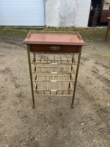 Victorian music cabinet - a,