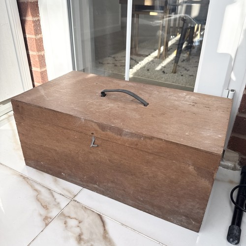 Large wooden vintage - large,