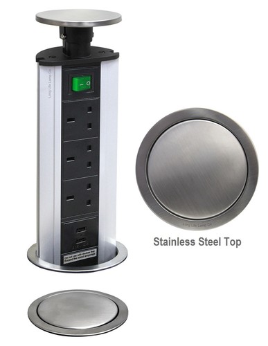 Pop power tower socket - up,