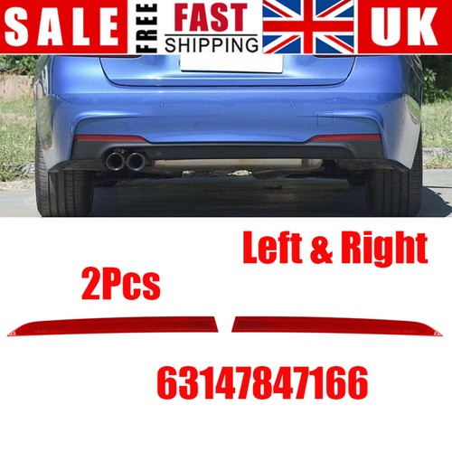 Rear bumper reflector red - rear,