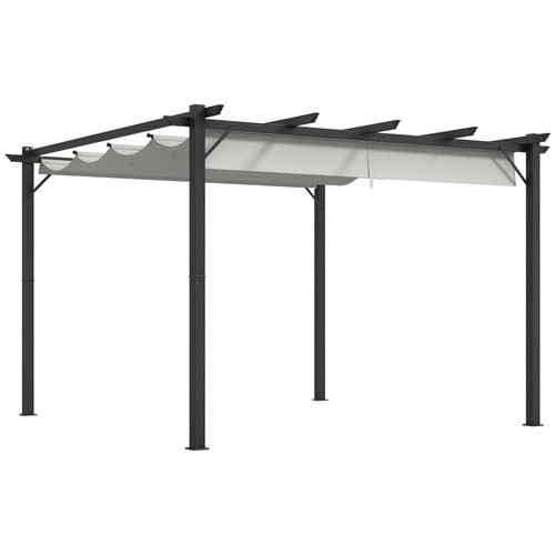 Outsunny 3x3 pergola gazebo - outsunny,