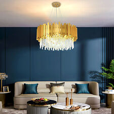 K9 Crystal Modern Chandelier,for Living Room Large Luxury Ceiling Pendant Light