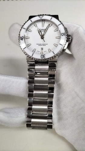 Oris 7653 automatic white - oris,