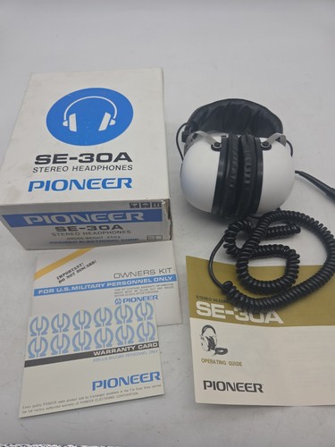 Pioneer 30a headphones - pioneer, se-30a