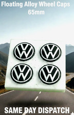 VW Golf 2020 D Floating Alloy Wheel Caps 65mm Set of 4