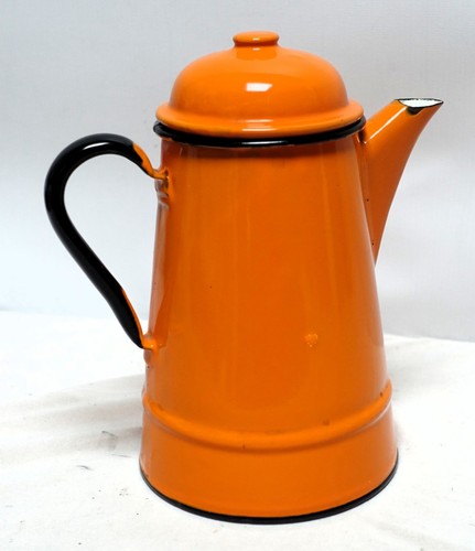Vintage enamel coffee - vintage,