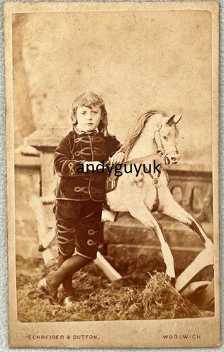 Cdv woolwich boy toy - cdv,