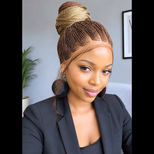 Braided wig knotless - braided,