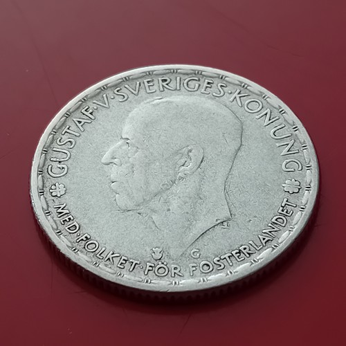 Swedish krona 1944 gustaf - krona, g