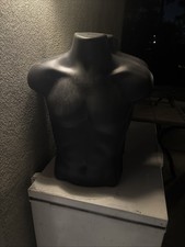 Male Mannequin Torso Gray