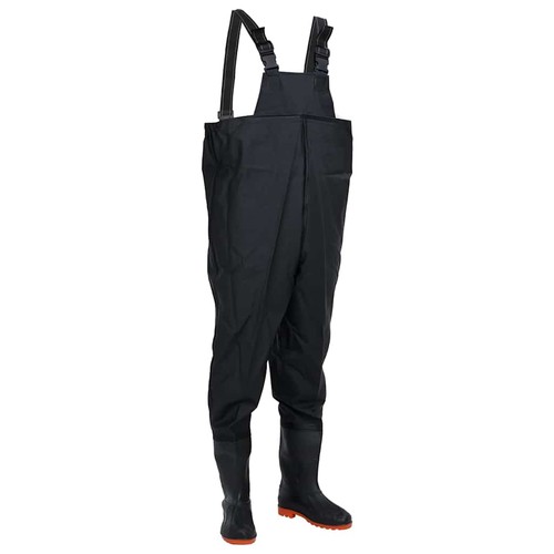 Chest waders with - chest, black