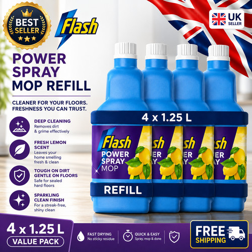 Flash power spray mop - spray,