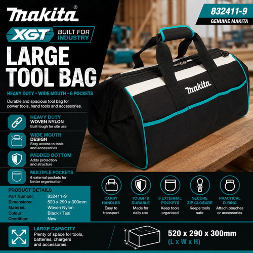 Makita 832411 xgt large tool - xgt,