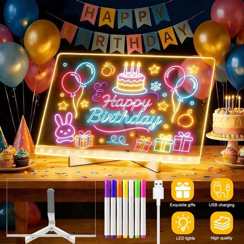 Led note board - board, with