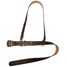 Sam Browne Belt+Shoulder Strap