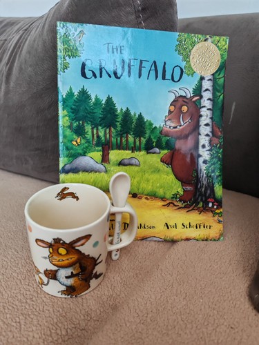 The gruffalo mug - mug, spoon