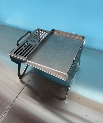 Slot together portable bbq - slot,