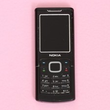 Vintage Nokia 6500 Classic (Black) 3G Mobile Phone [6500c] from 2007 *WORKING*