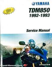 1992-1993 Yamaha TDM850 Motorcycle Service Manual : LIT-11616-TD-85
