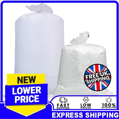 White polystyrene bead filling - polystyrene,