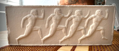 Ancient greek running figures - ancient,