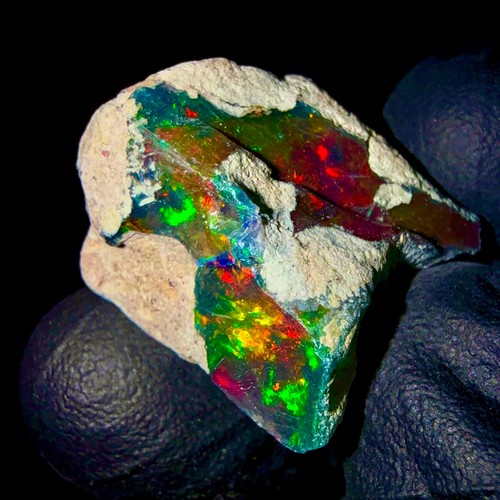 Natural fire opal - natural,