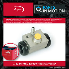 2x Wheel Brake Cylinders (Pair) fits TOYOTA YARIS SCP10 1.0 Rear 99 to 05 Apec