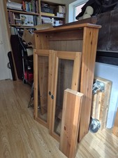 Leksvik Bookcase With Glass