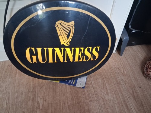 Vintage light guinness bar - light, up