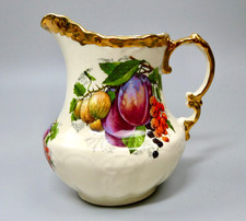 Vintage Fruit Pattern Milk Jug