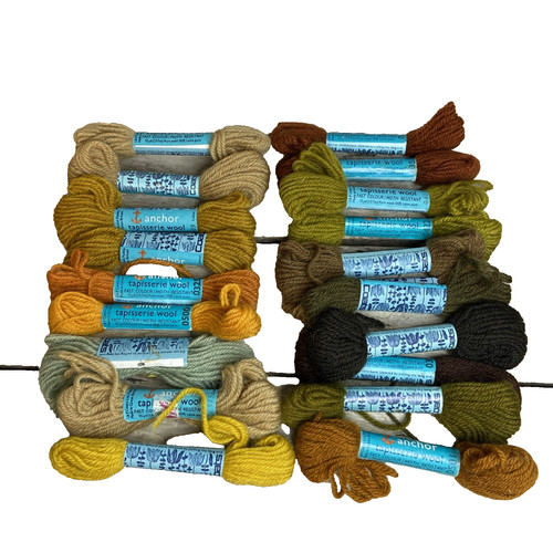 Tapestry wool skeins - wool,