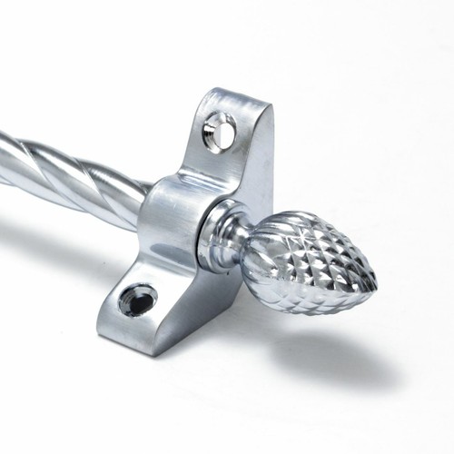 Satin chrome stair - satin,
